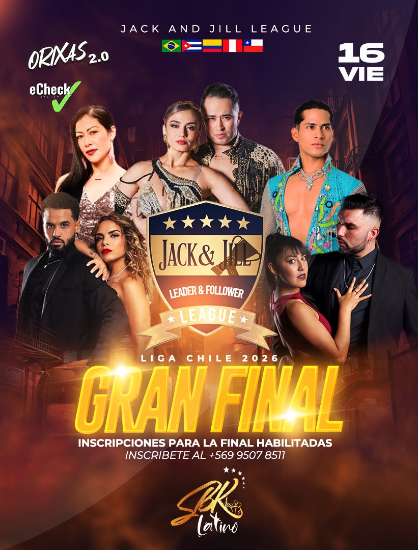 Afiche del evento SBK FINAL JACK AND JILL LEAGUE